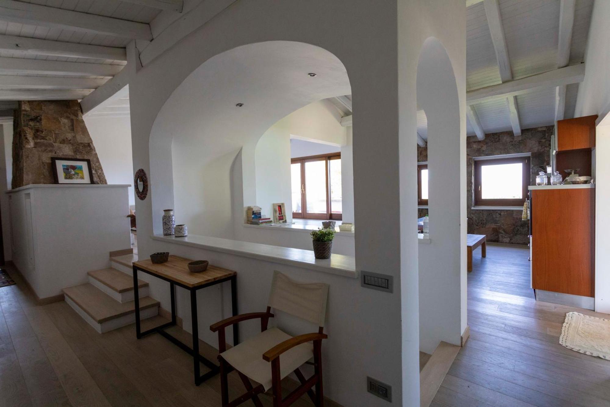 Villa Alba Esclusiva Villa Con Piscina A Sfioro E Vista Mozzafiato Sul Mare Cugnana Exteriör bild