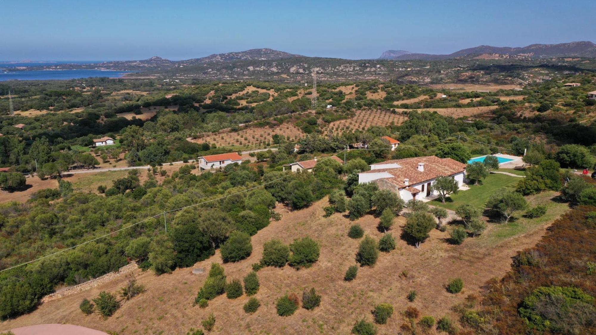 Villa Alba Esclusiva Villa Con Piscina A Sfioro E Vista Mozzafiato Sul Mare Cugnana Exteriör bild