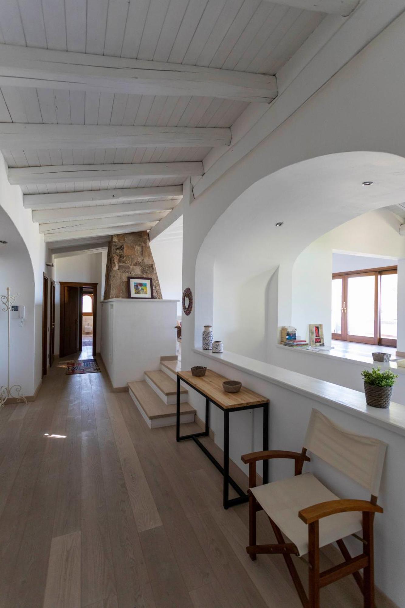 Villa Alba Esclusiva Villa Con Piscina A Sfioro E Vista Mozzafiato Sul Mare Cugnana Exteriör bild
