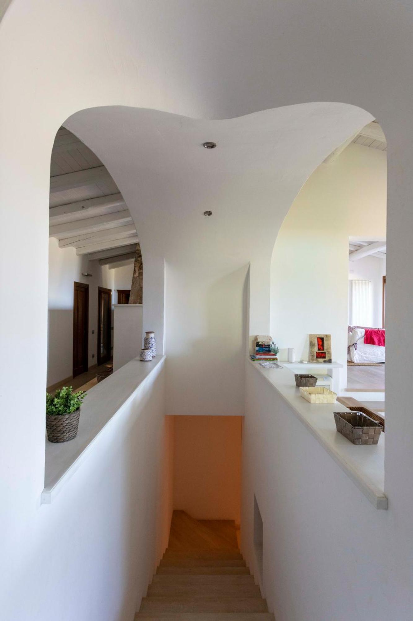 Villa Alba Esclusiva Villa Con Piscina A Sfioro E Vista Mozzafiato Sul Mare Cugnana Exteriör bild
