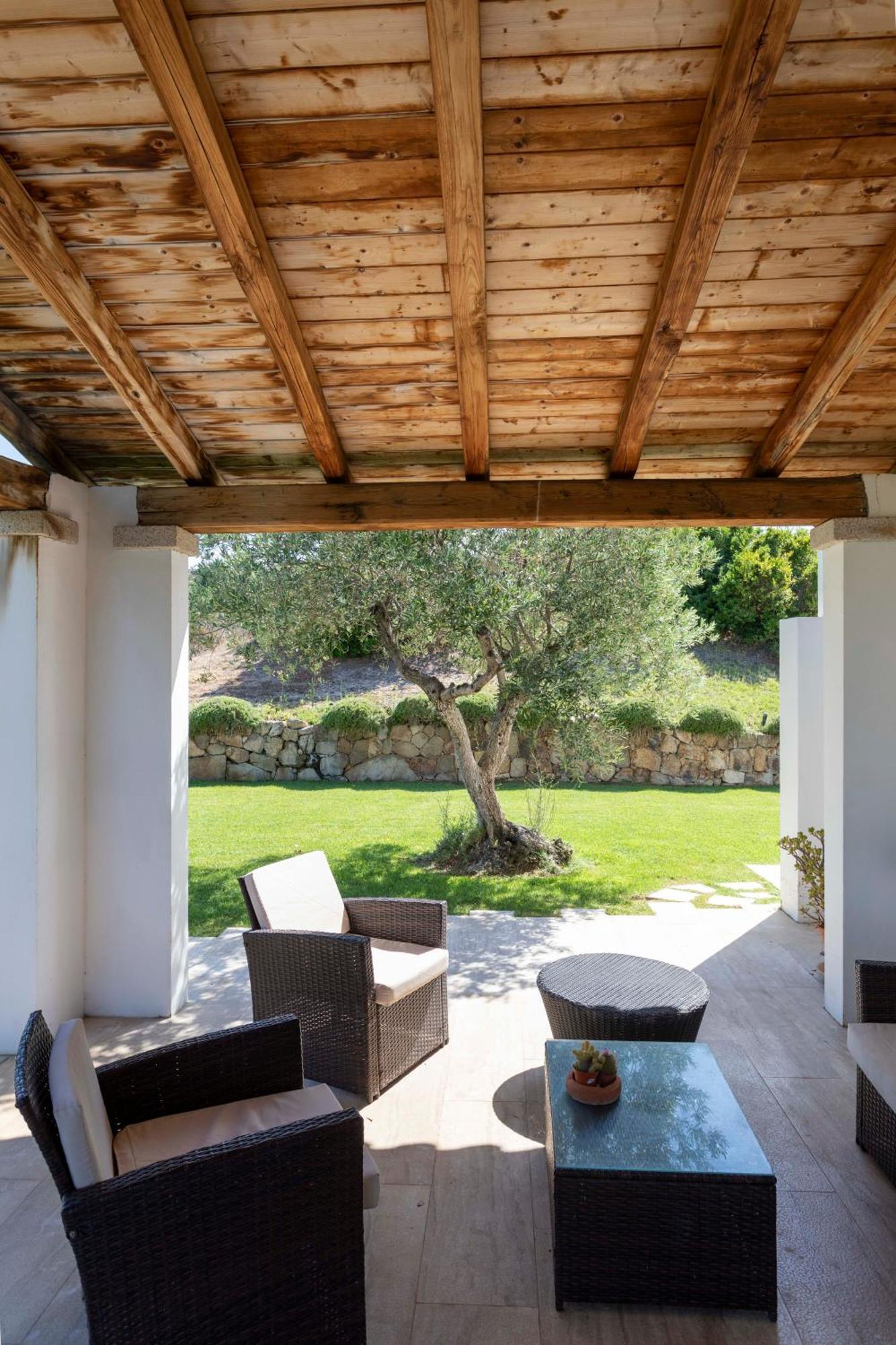 Villa Alba Esclusiva Villa Con Piscina A Sfioro E Vista Mozzafiato Sul Mare Cugnana Exteriör bild