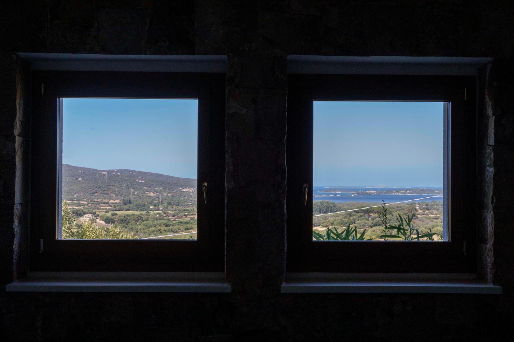Villa Alba Esclusiva Villa Con Piscina A Sfioro E Vista Mozzafiato Sul Mare Cugnana Exteriör bild