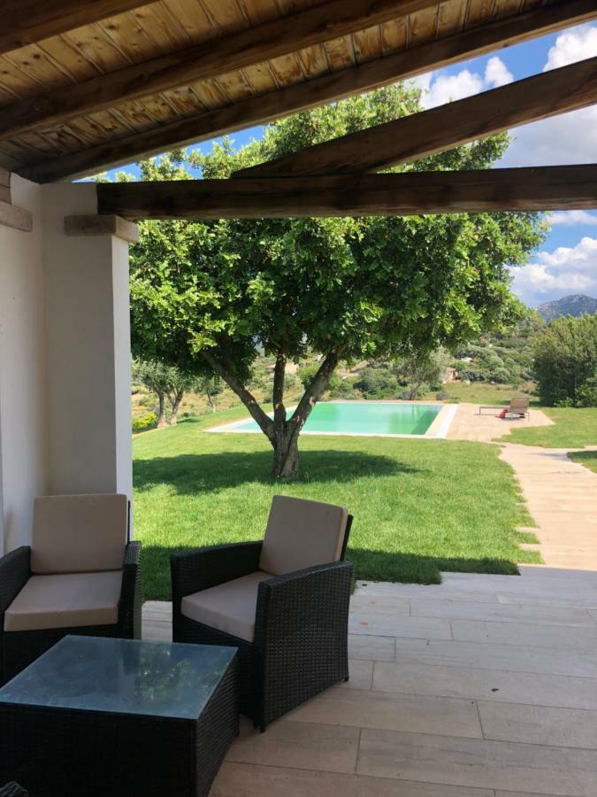 Villa Alba Esclusiva Villa Con Piscina A Sfioro E Vista Mozzafiato Sul Mare Cugnana Exteriör bild