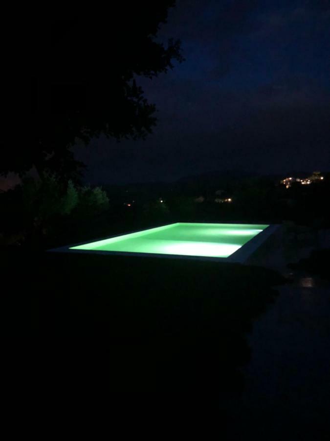 Villa Alba Esclusiva Villa Con Piscina A Sfioro E Vista Mozzafiato Sul Mare Cugnana Exteriör bild